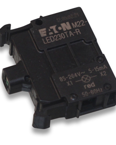 LED element M22 red 85-264VAC M22-LED230TA-R front fixation